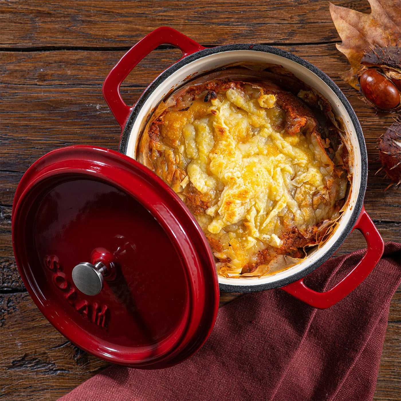 26CM Cast Iron Casserole