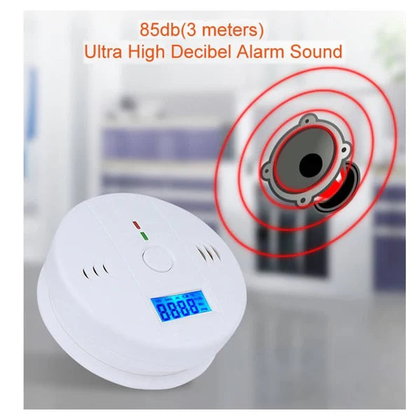 Battery Operated Carbon Monoxide Detector Alarm