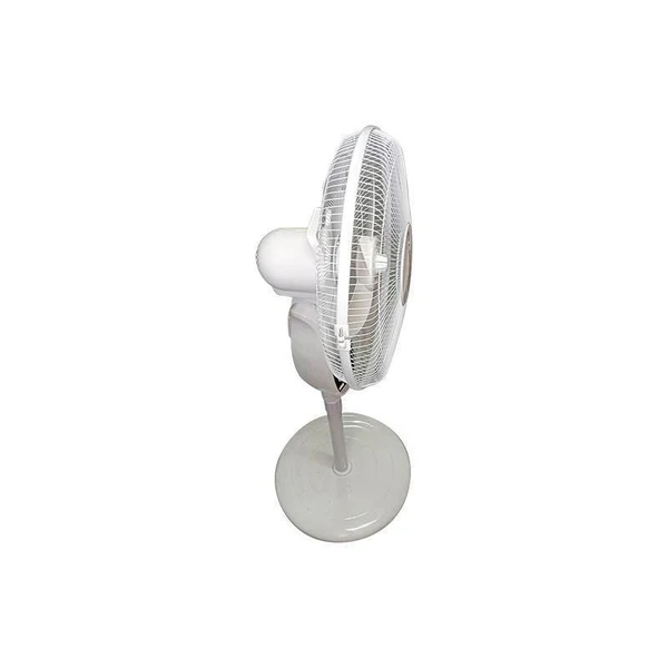 16'' Solar Rechargeable Standing Fan with Lights