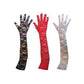 Long Sleeve Mesh Net Gloves