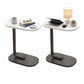 MFurn C-Shaped Side Table 2-Pack – Modern Narrow Sofa & Bed Coffee Tables with Metal Frame