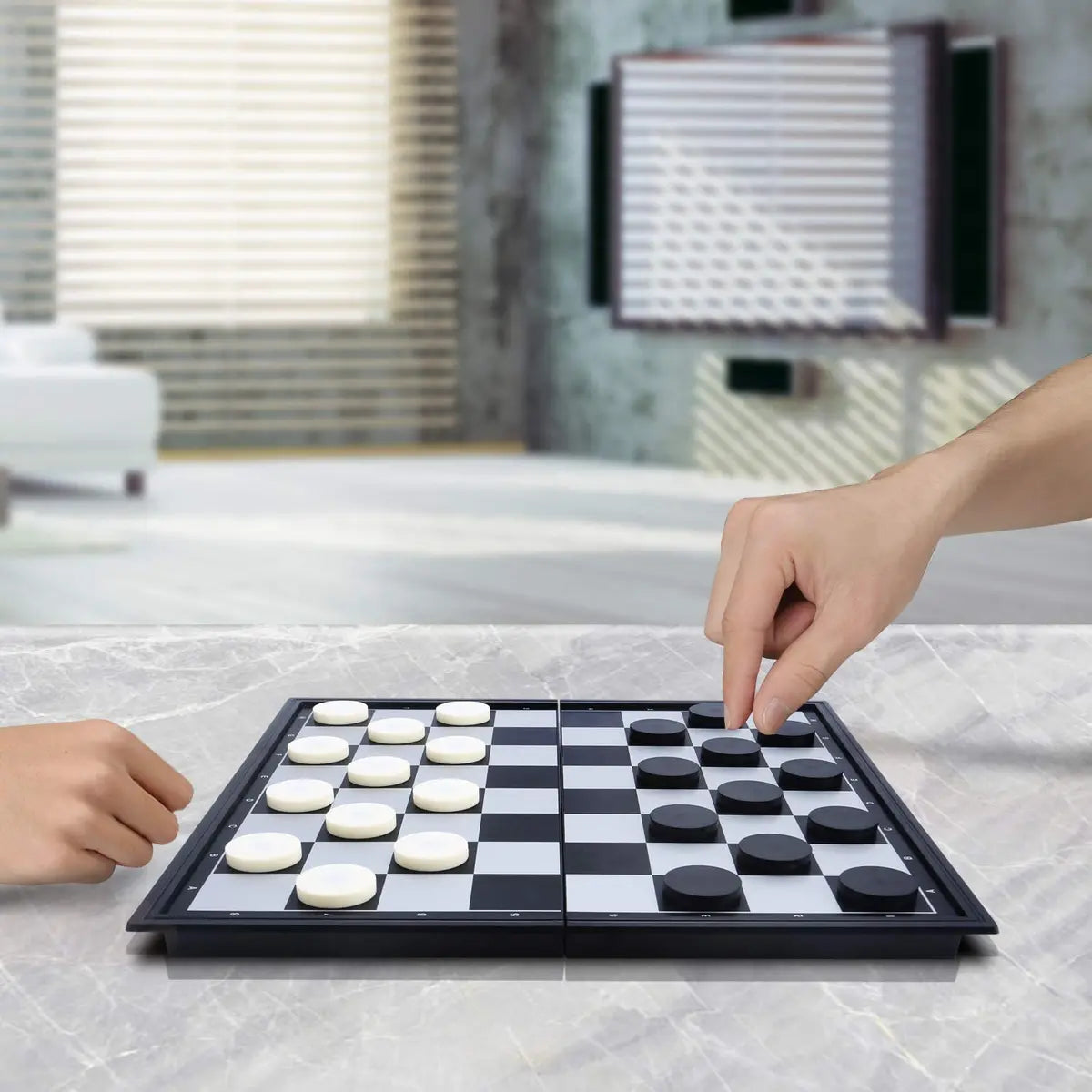 Magnetic Checker Set Magnetic Checkers Set – Megamall Online Store