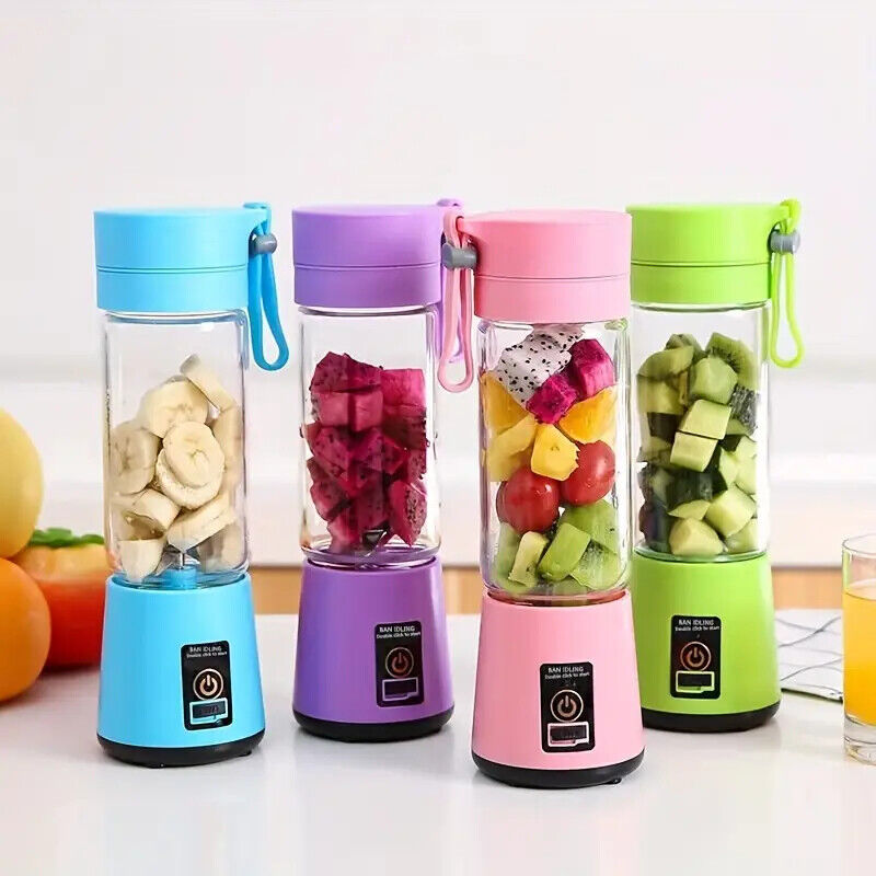 MHome Stainless Steel Portable USB Juicer (600ml)