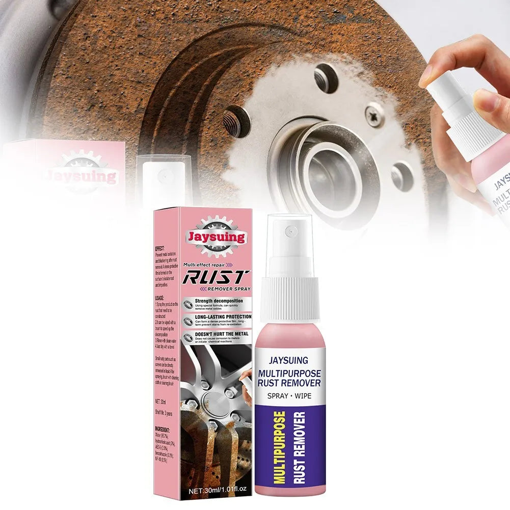 Rust Remover Spray 30ml – Fast-Acting Metal & Chrome Cleaner