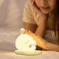 MHome Cat Paw LED Night Light – Touch Control Rechargeable Ambient Lamp