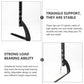 Adjustable Metal Pedestal TV Stand Legs 26-37 Inch