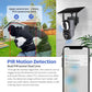 MTech Dual Lens 2MP Solar Security Camera – Full Colour Night Vision & Wi-Fi