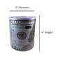 Metal Money Box 3pc