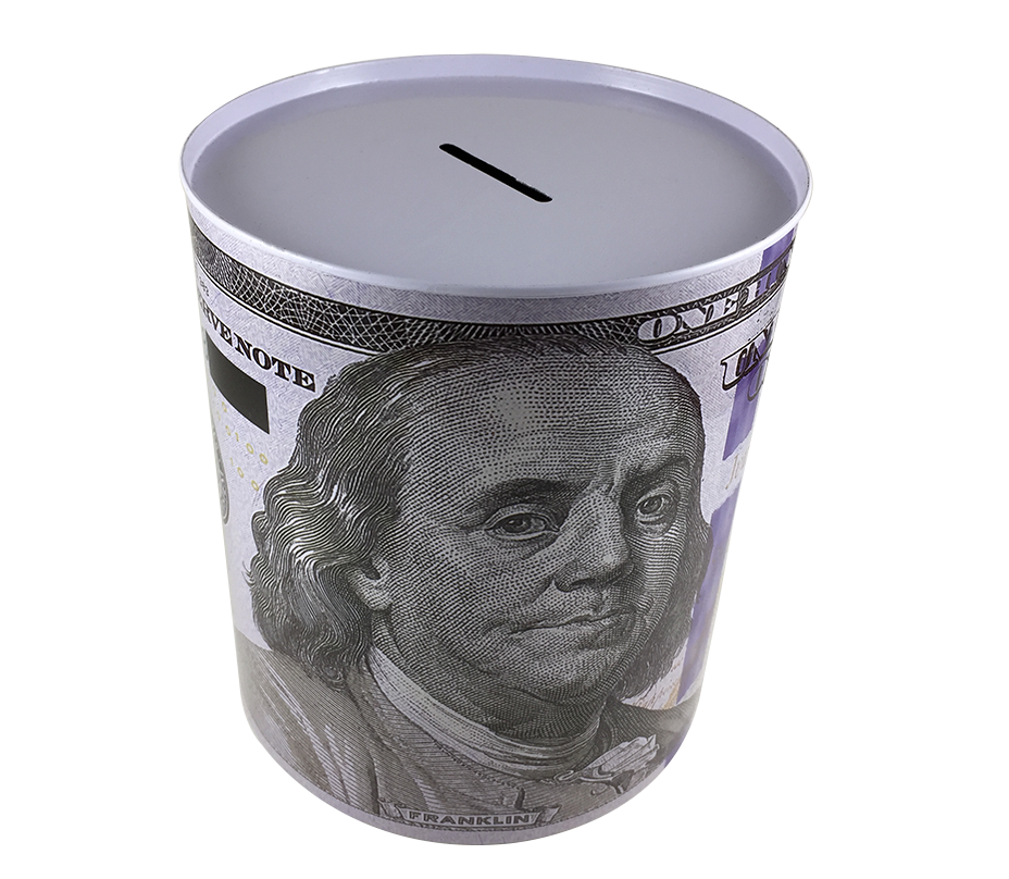 Metal Money Box 3pc