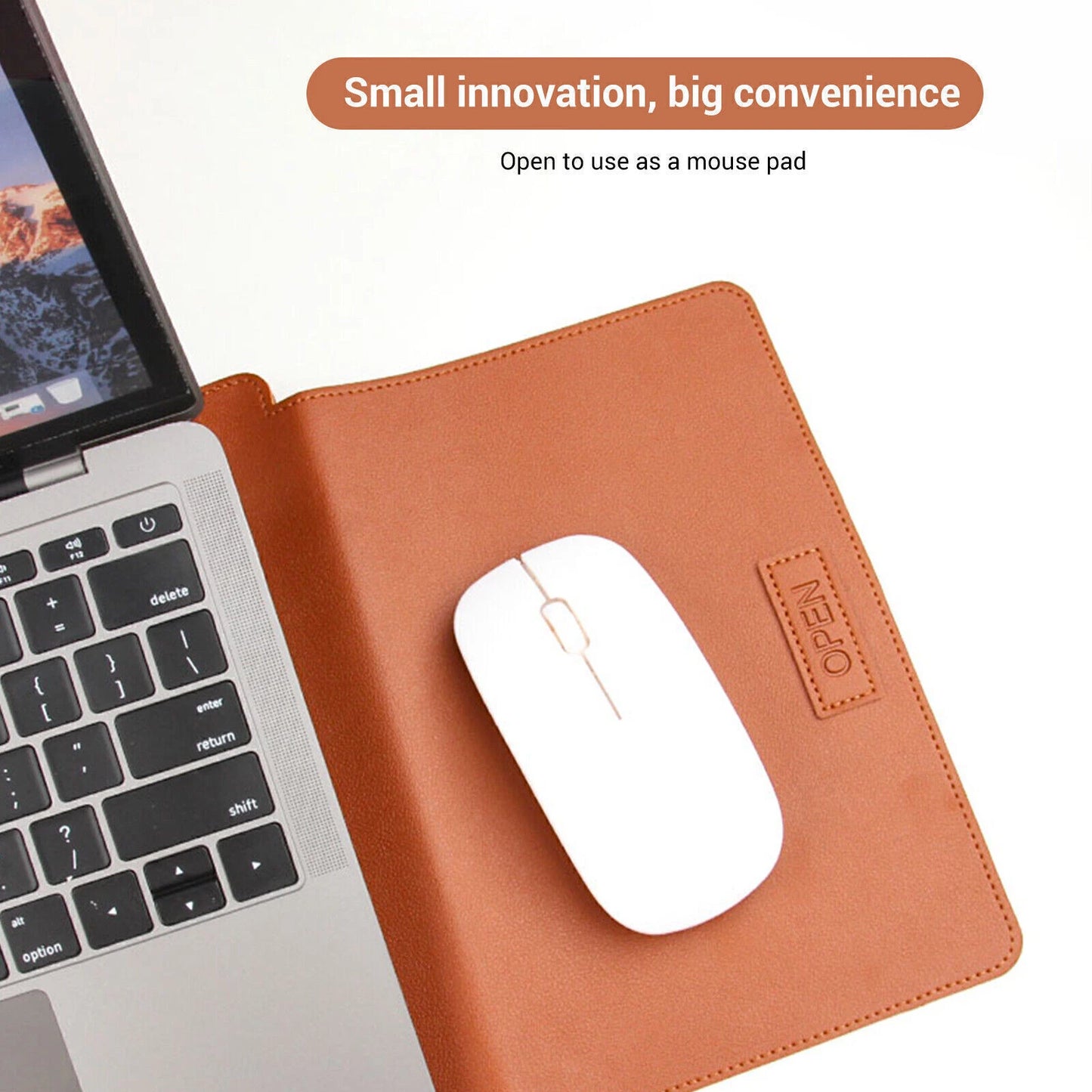 MHome 13.3-Inch Laptop Bag with Built-In Kick Stand