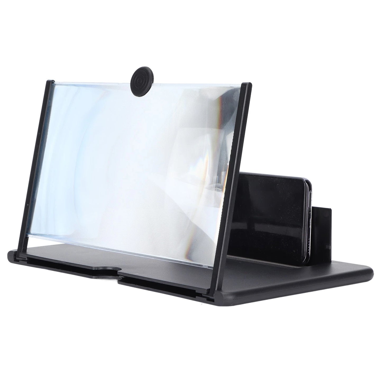 MTech Phone Screen Magnifier Enlarger – Foldable Mobile Screen Amplifier Stand for Movies, Reading & Gaming