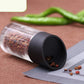 MHome Spice Rack with 12 Spice Jars – Stainless Steel Stand, Adjustable Salt & Pepper Shakers