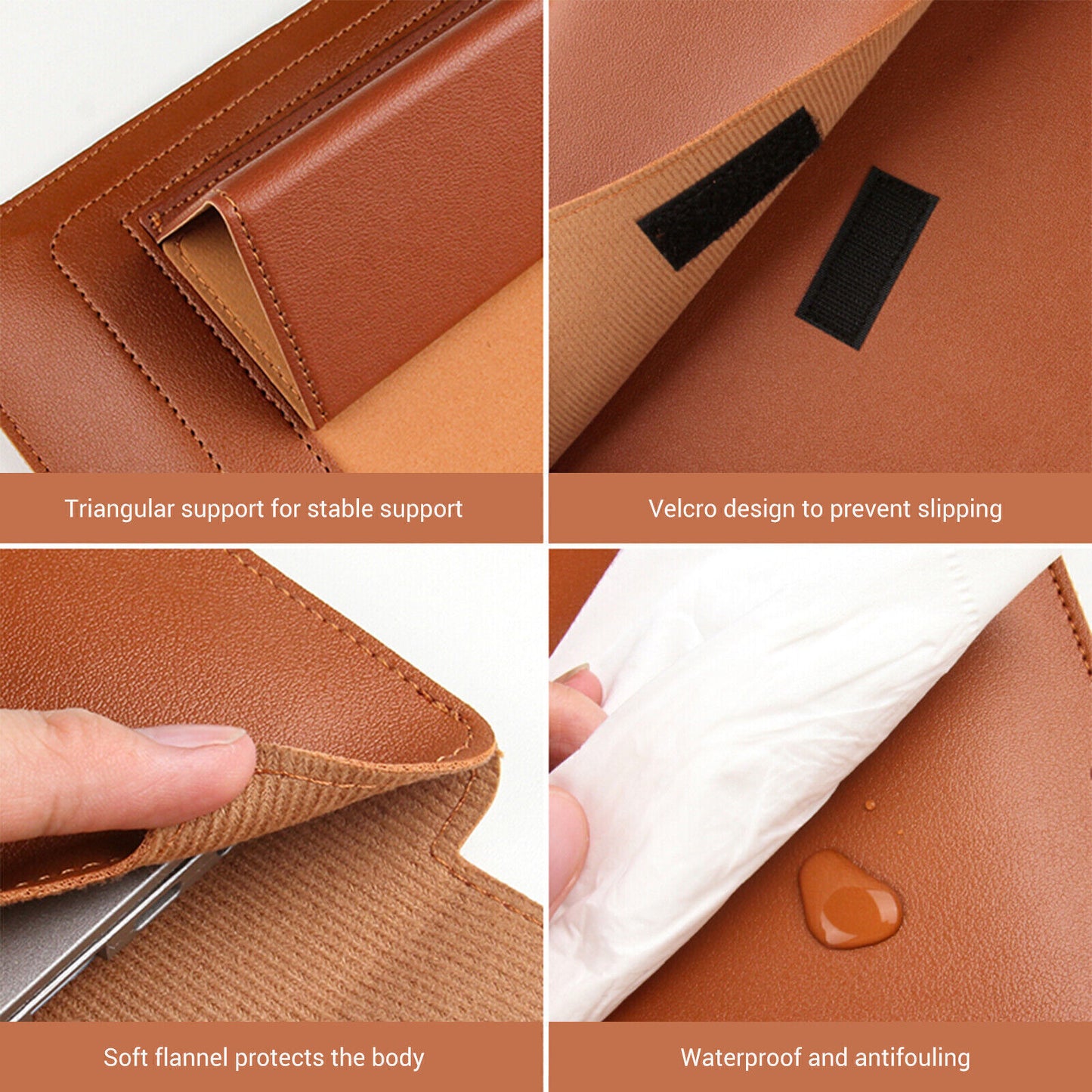 MHome 13.3-Inch Laptop Bag with Built-In Kick Stand