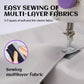 MTech Portable Electric Mini Sewing Machine, 2-Speed Multi-Function SM-302