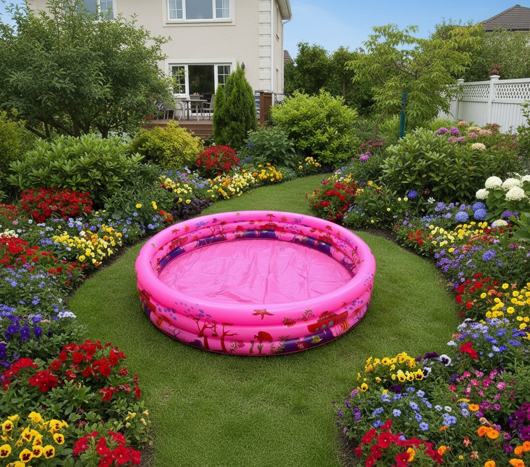 Kids Playground Inflatable Swimming Pool – Fun Outdoor Water Play Center