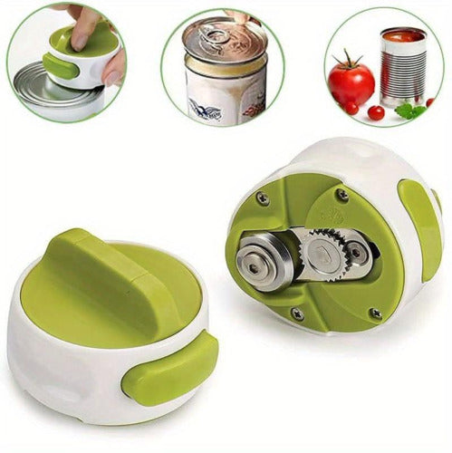 Space-Saving Manual Can Opener