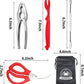 Crab Lobster Crackers Stainless Steel Forks Opener 4pcs Tools Set
