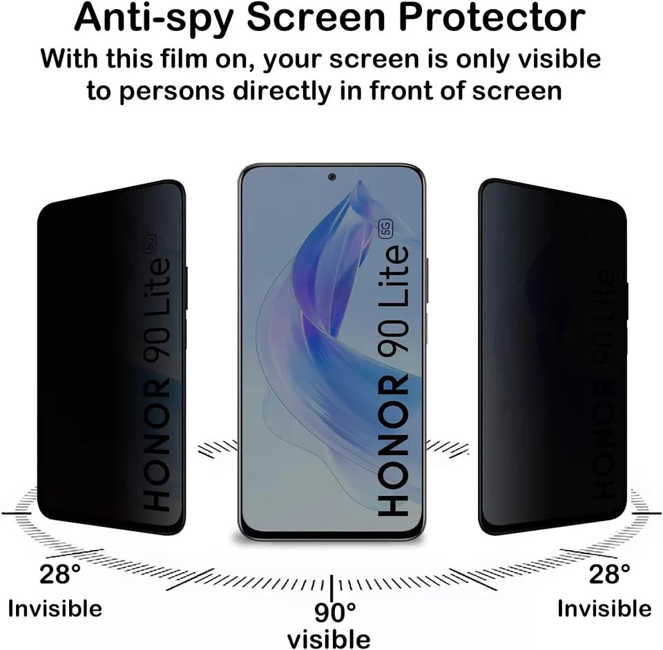 Privacy Anti-Spy Glass Screen Protector For Honor 90