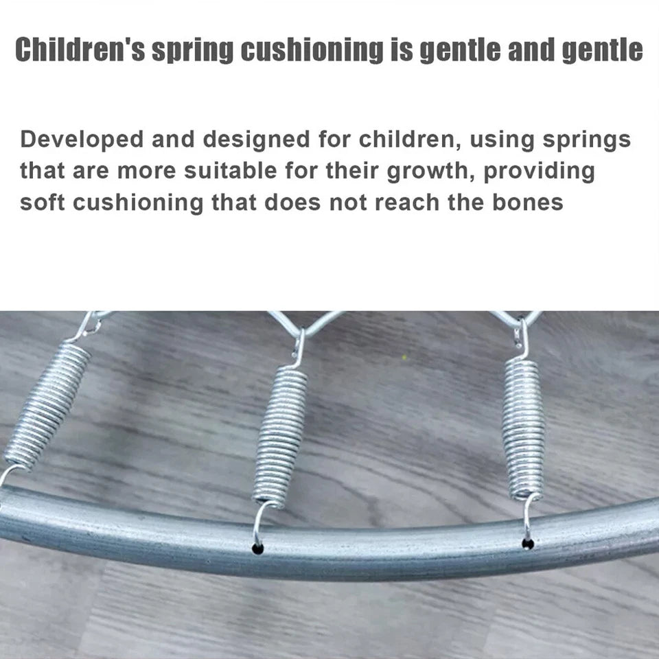 MBaby Mini Safety Trampoline with Enclosure Net – Indoor & Outdoor Play