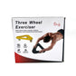 Three Wheel Abdominal Exerciser