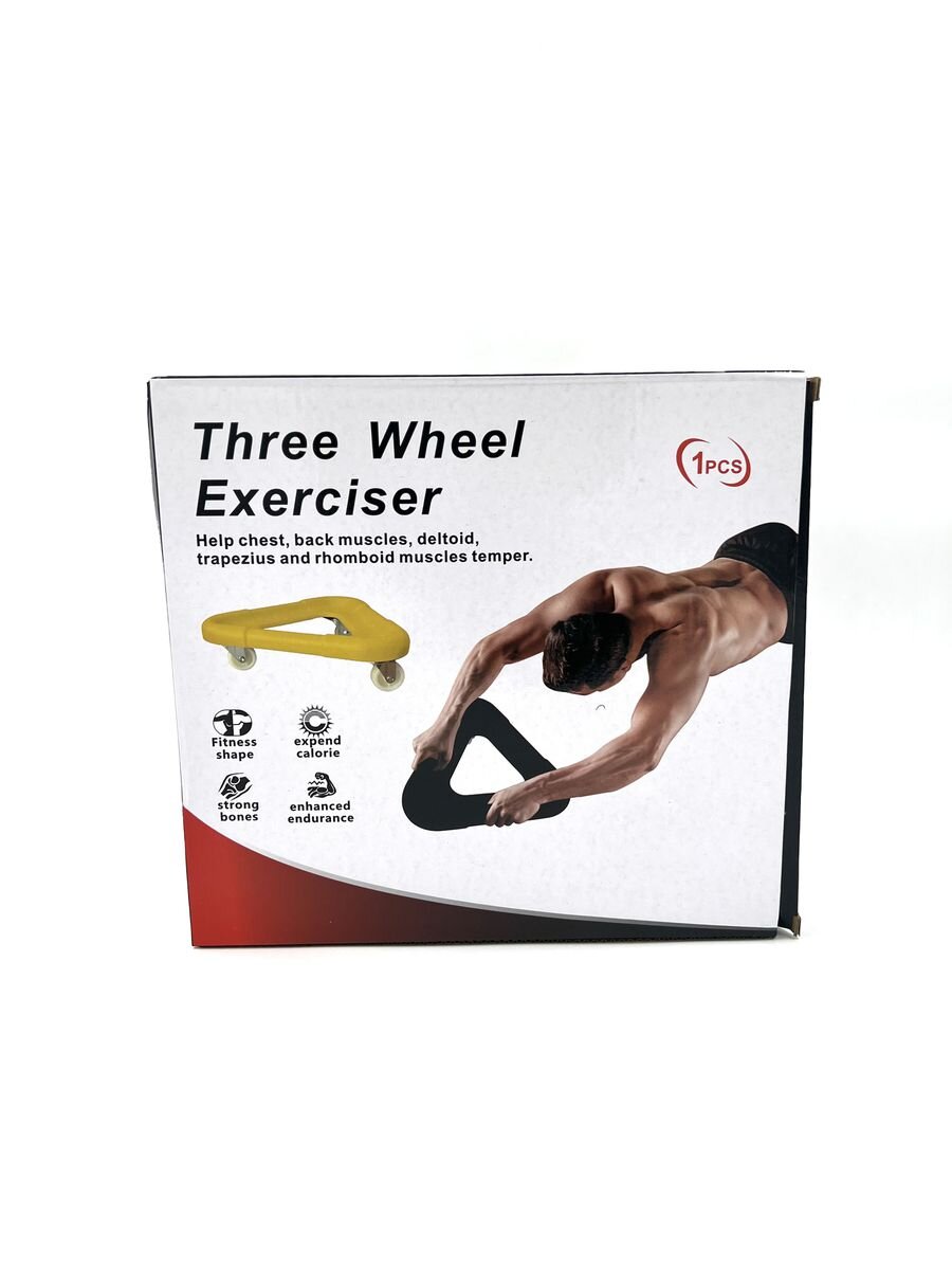Three Wheel Abdominal Exerciser