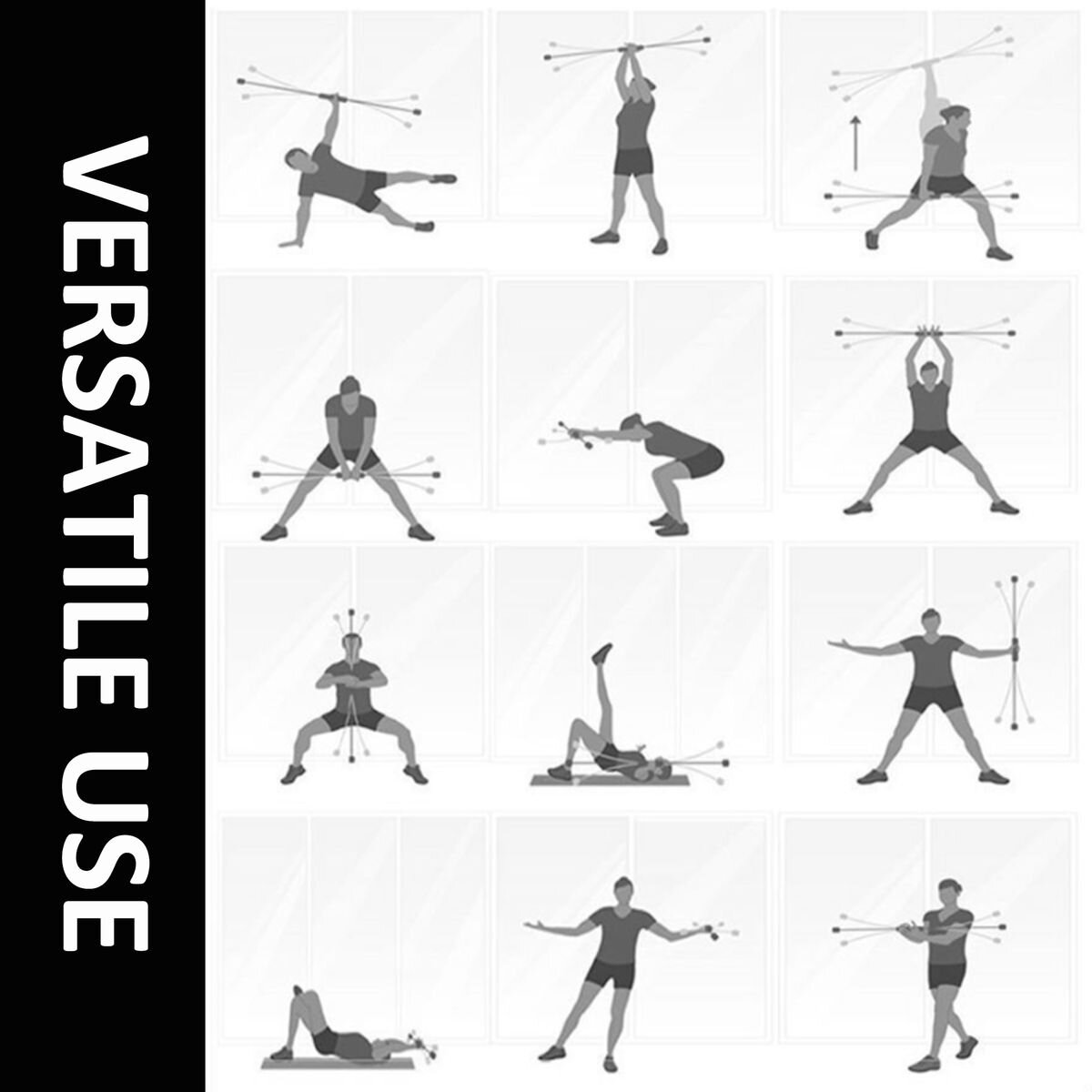 Vibration Fitness Training Flexi Bar