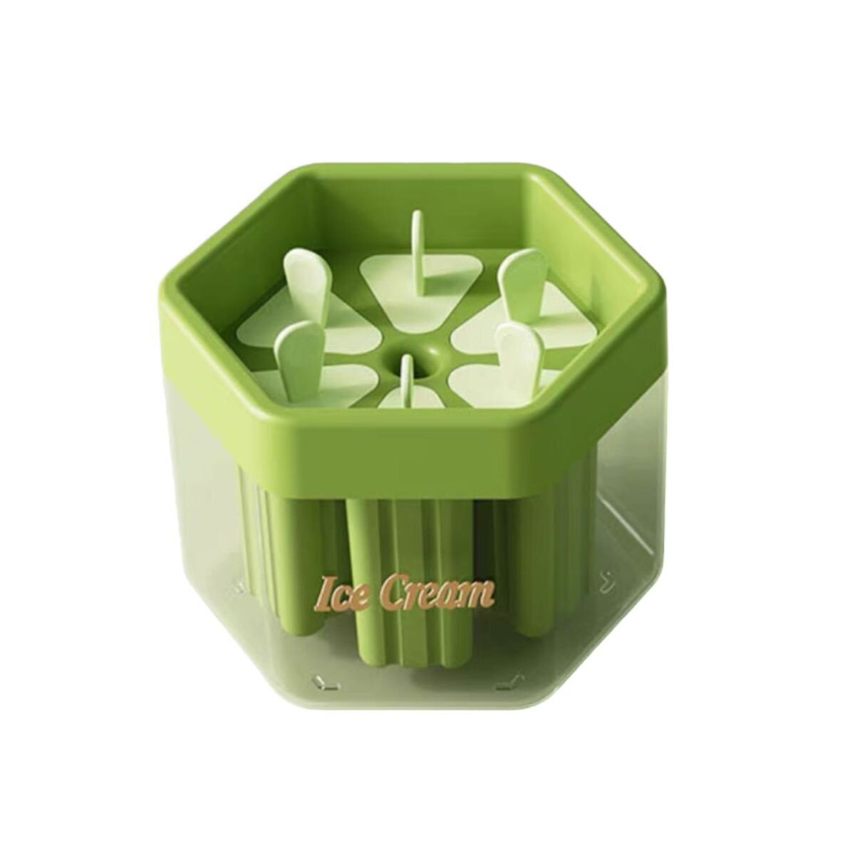 Homemade Silicone Popsicle Maker- Green