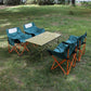 Outdoor Folding Tables, Portable Aluminum Picnic Tables