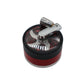 Aluminum Cannabis, Tobacco Grinder with Clear Cover and Handle
