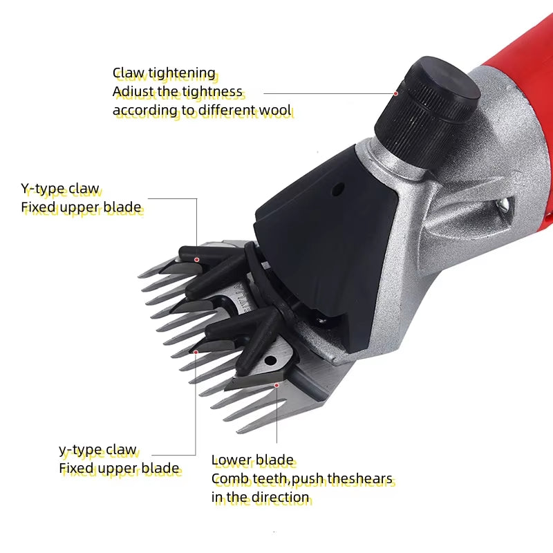 MTech High-Power 690W Animal Shearing Clippers – Sheep, Goats, Horses & Dogs