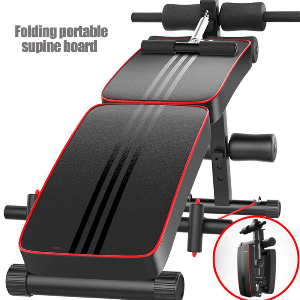 Pro-Sportz Adjustable Sit-Up & Ab Bench – Full Body Home Gym Trainer