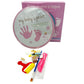 DIY Baby Handprint Footprint Clay Souvenir Ornament Kit.