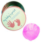DIY Baby Handprint Footprint Clay Souvenir Ornament Kit.