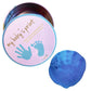 DIY Baby Handprint Footprint Clay Souvenir Ornament Kit.