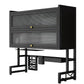 MHome 2-Tier Carbon Steel Over-Sink Kitchen Organizer