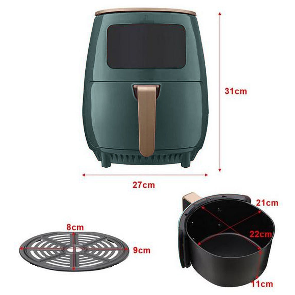 Digital Touch Air Fryer – 6L Multifunctional