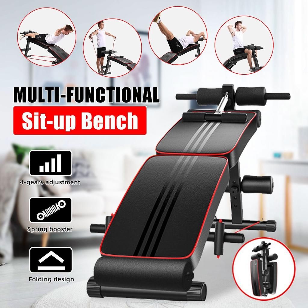 Pro-Sportz Adjustable Sit-Up & Ab Bench – Full Body Home Gym Trainer
