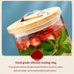 MHome 3.6L Glass Juice Dispenser with Wooden Base & Tap