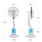 Stay Cool & Fresh – Condere 16" Remote Mist Pedestal Fan (Silver)