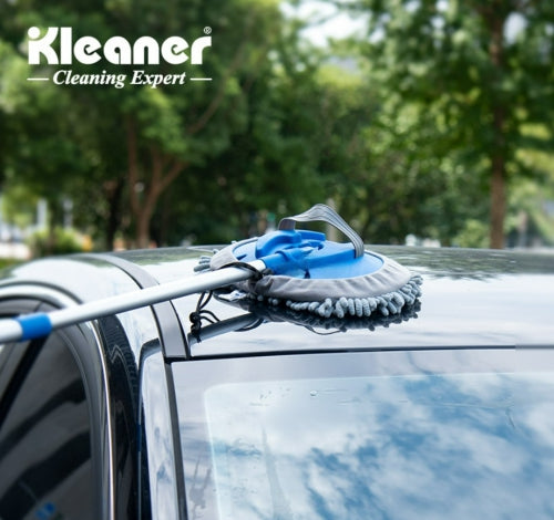 Kleaner Chenille Window Cleaner with Telescopic Handle