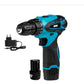 Cordless 12V Lithium Battery Electric Drill Set