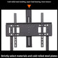 Mobile Floor TV Mount Stand Trolley Cart 2 Shelves with wheels 32-70 Inch