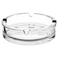 MHome Durable Glass Ash Tray In Round And Square Shape For Home Or Office