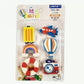 Cartoon Character Erasers Traveling