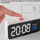 Rechargeable Digital Alarm Clock