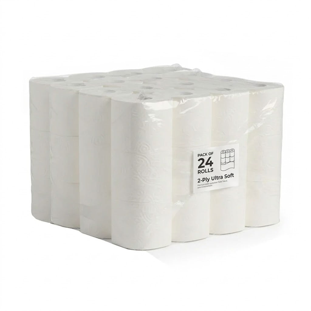 MTouch Premium Toilet Tissue – 1 Ply | 500 Sheets - Superior Quality Soft Texture & Gentle Comfort (Copy)