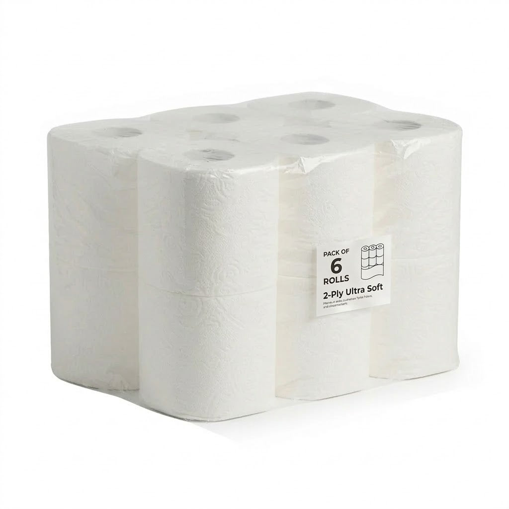 MTouch Premium Toilet Tissue – 1 Ply | 500 Sheets - Superior Quality Soft Texture & Gentle Comfort (Copy)