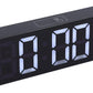 Rechargeable 25.5cm LED Digital Alarm Clock With Temperature+Day+Month And Date