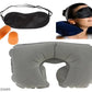 3 in 1 Travel Selection Comfort Neck Pillow, Eye Shade Mask & Ear Plugs
