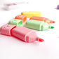 Generic 4-Pack Mini Highlighter Marker Pens – Cute Pastel Colors, Smooth Writing, Portable